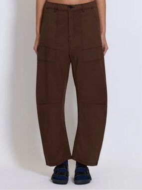 Roucha brown utility pant